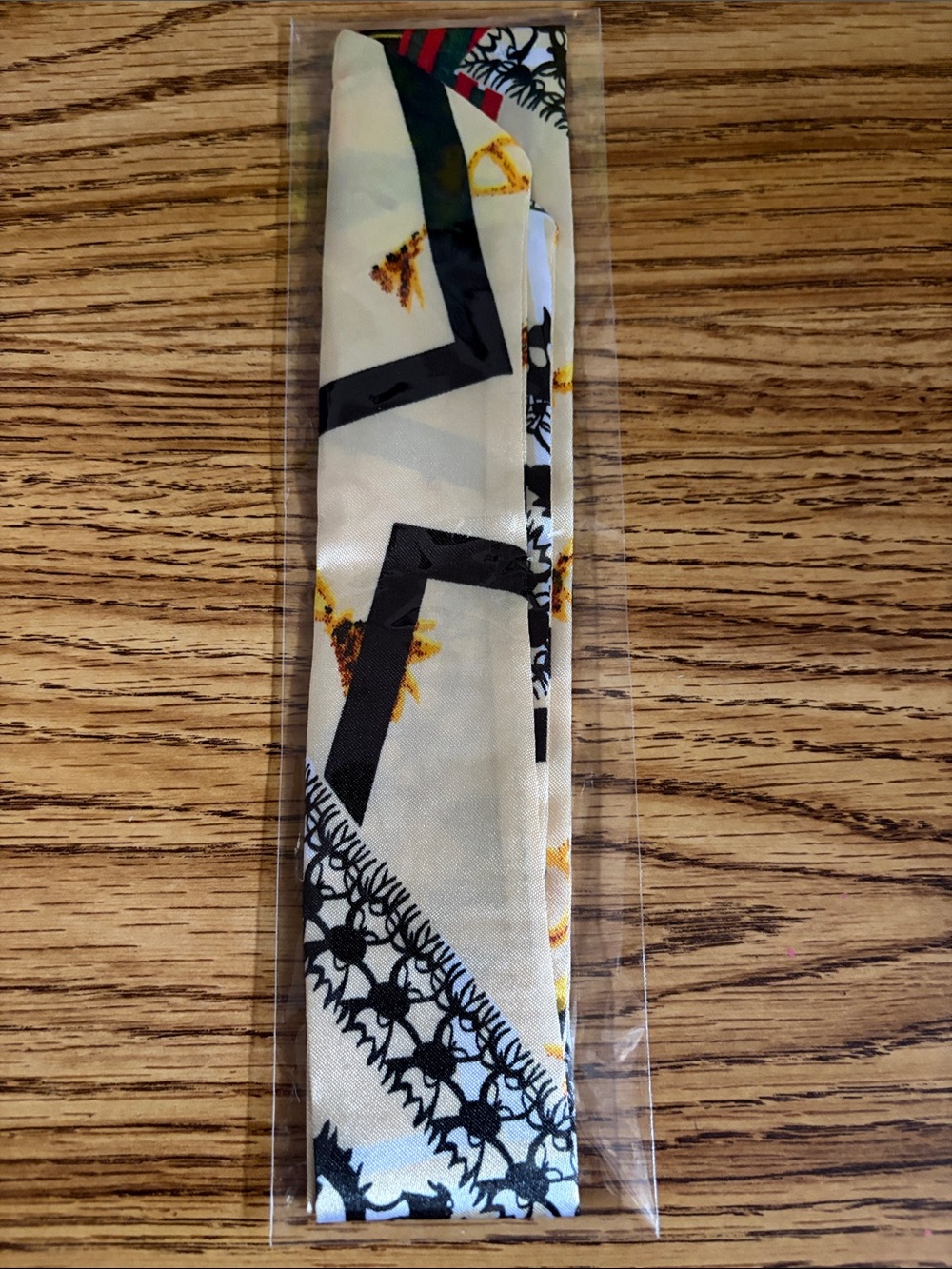 Set of 5 Printed Twilly Scarfs - Picture 7 of 8